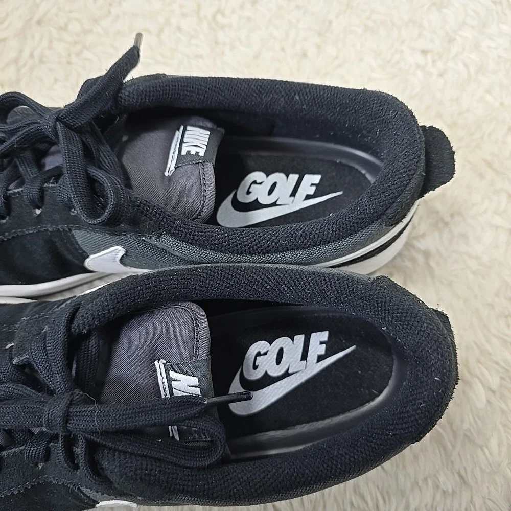 Nike Golf Shoes Lunar Bruin Women's Size 9 Athletic Sport‎ Turf Cleats Black Box